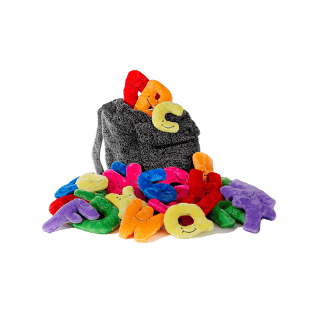 Alphapals® Backpack Rainbow Plush Letter Set - Mini