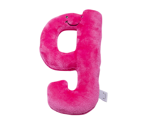 Alphapals® 10 Inch Large Lowercase Plush Letter g